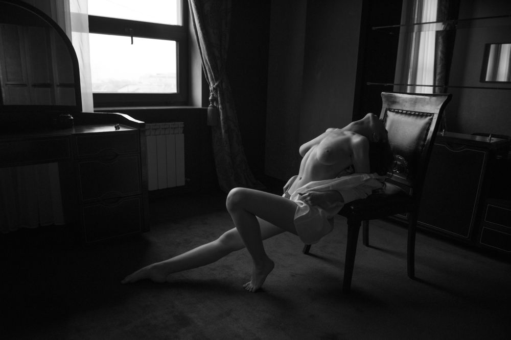 Девушка в отеле