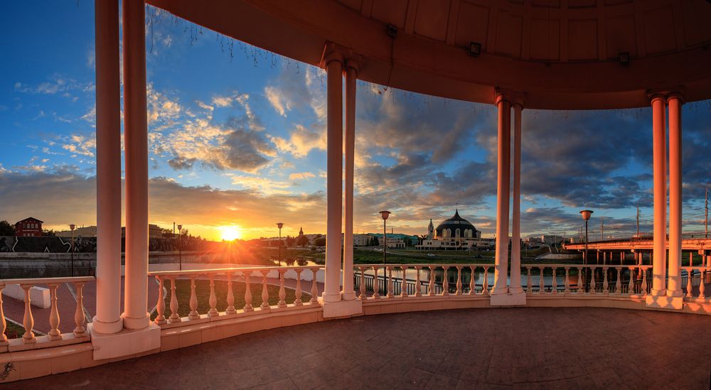 Вечер на Упе