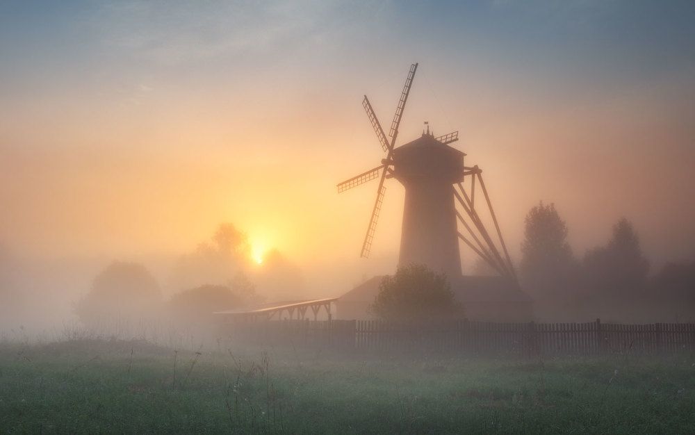 Туманное утро