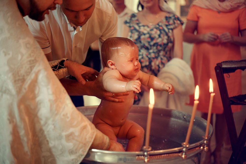 Таинство крещения Варвары
