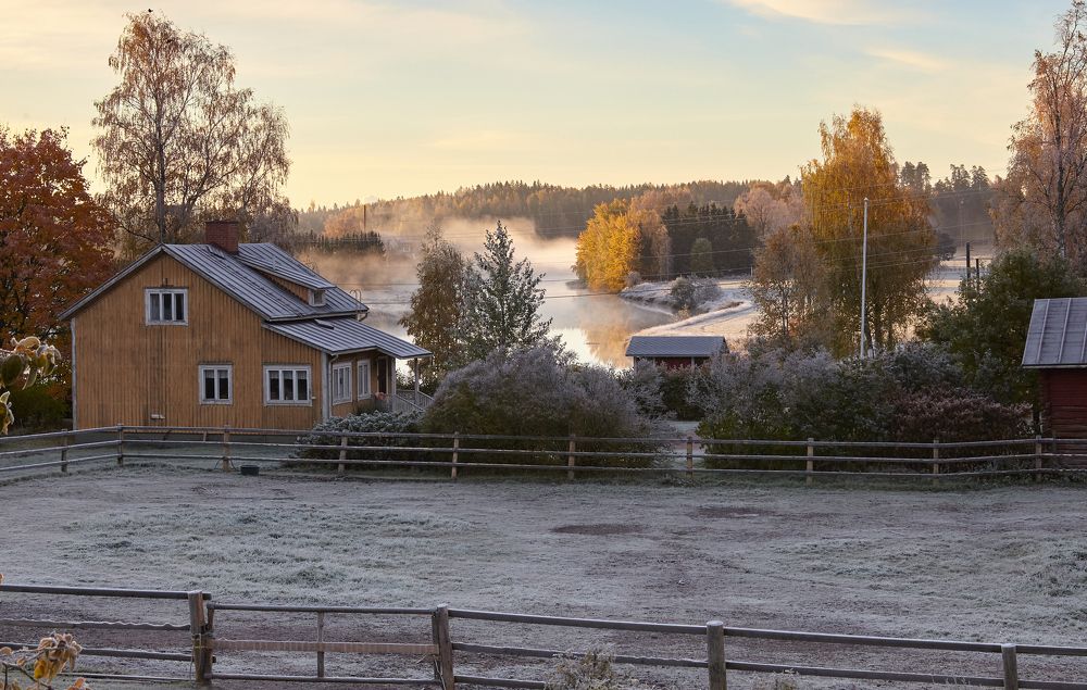 Рассвет рядом с Порвоо