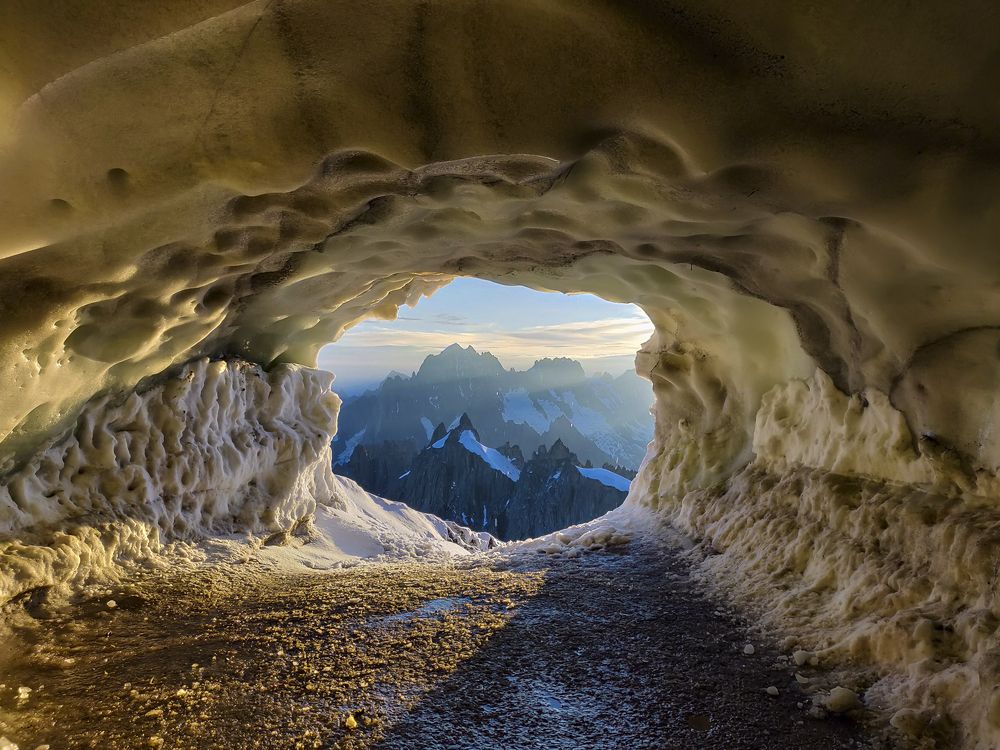 Выход с Эгюий дю Миди