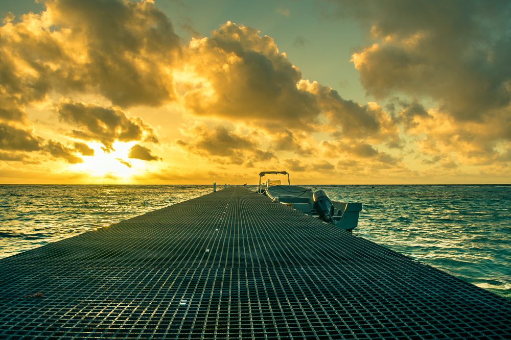 Amanecer en Majahual