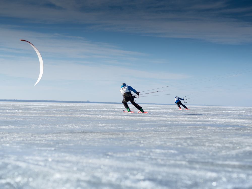 XIX Открытый Чемпионат Санкт-Петербурга по парусному спорту в классе сноукайтинг курс-рейс