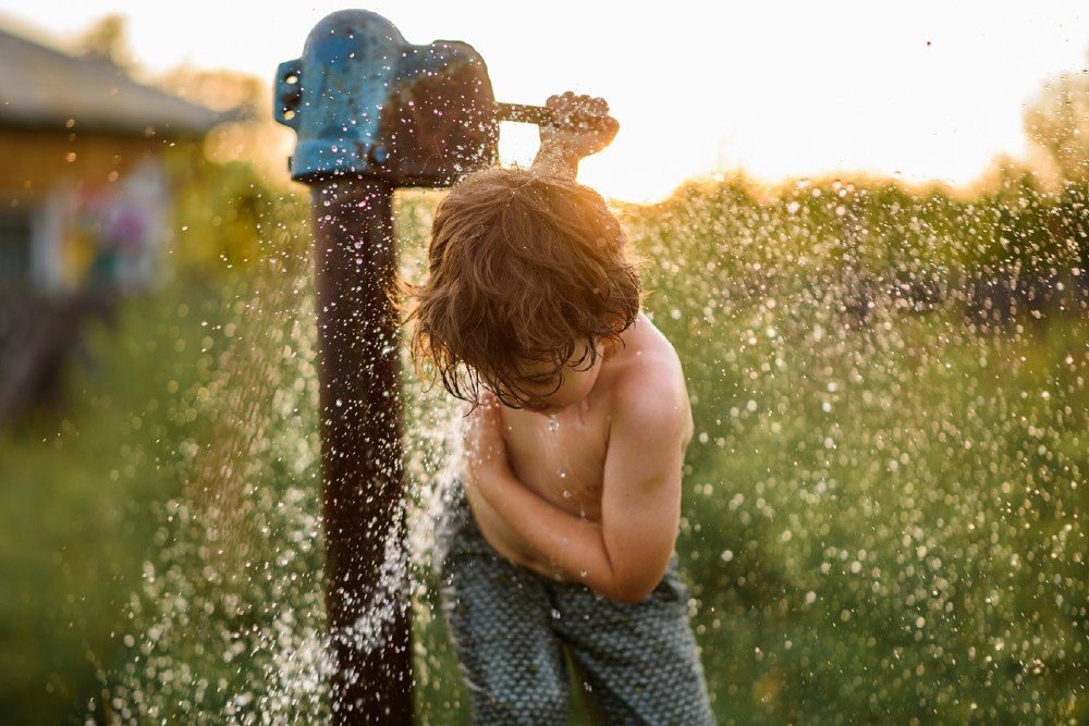 Лето в деревне