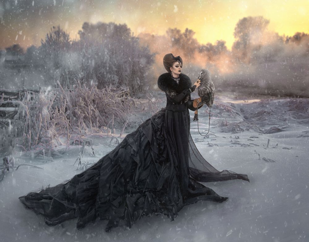 Герои сказок. Принцесса, Ведьма и Рыцарь