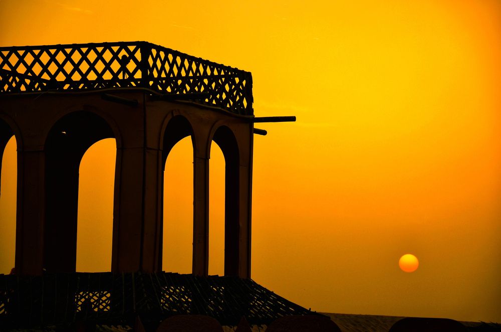Sunset in Dubai