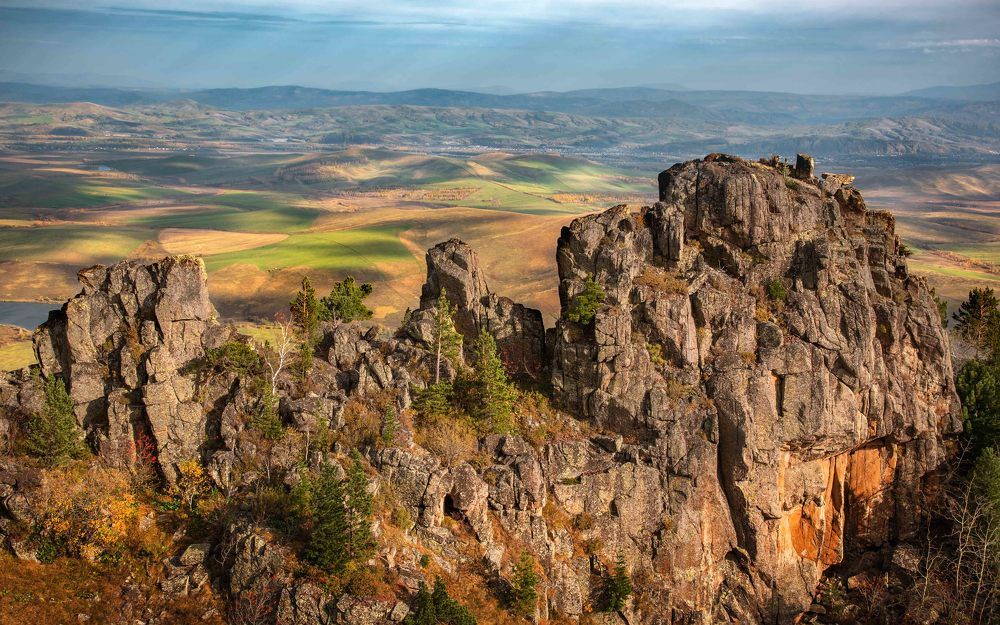 Вид с вершины Бабыргана