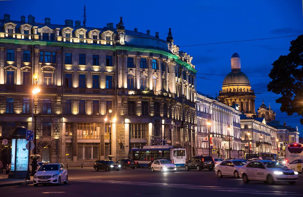 Белые ночи в Санкт-Петербурге
