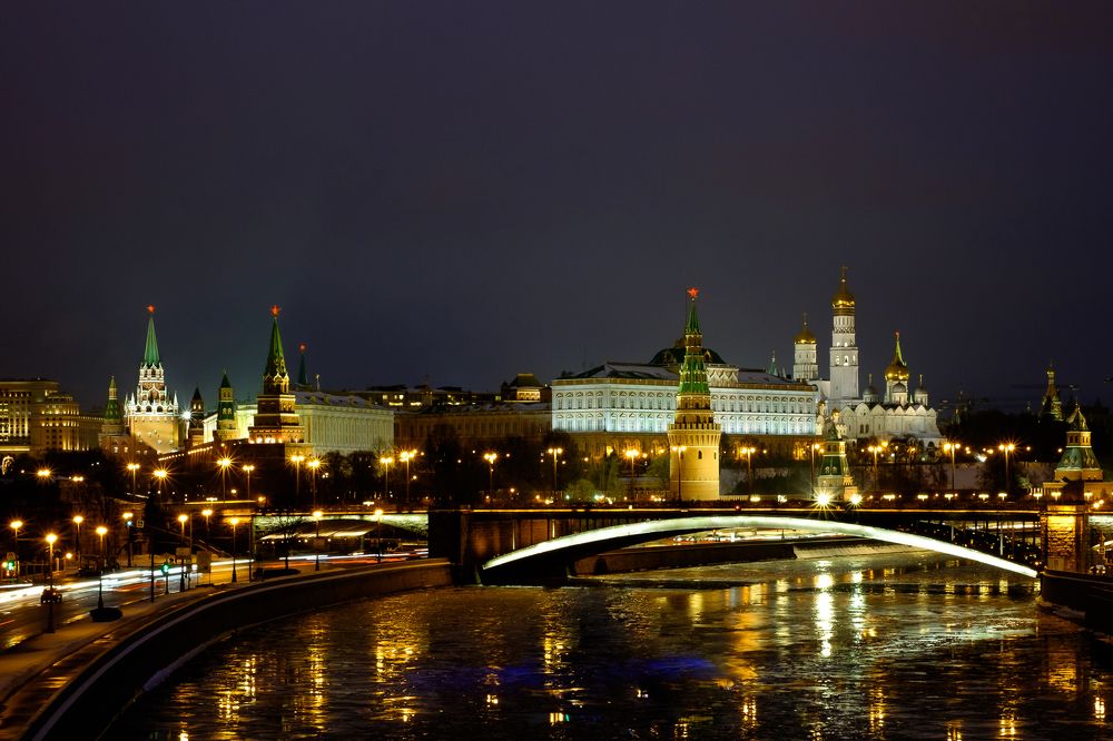 Ночная Москва