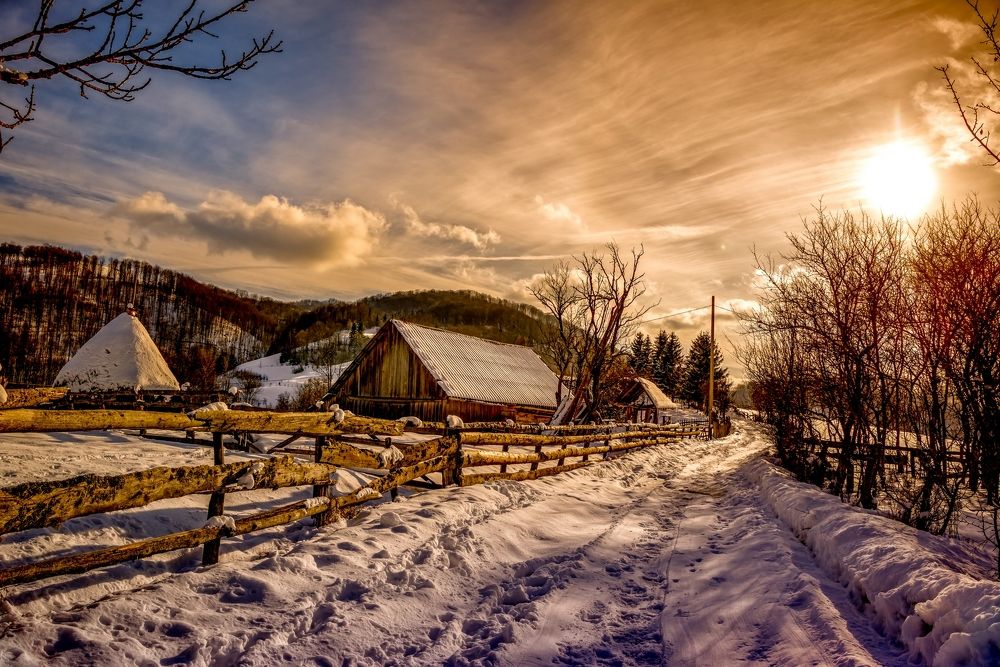 The alley in my village