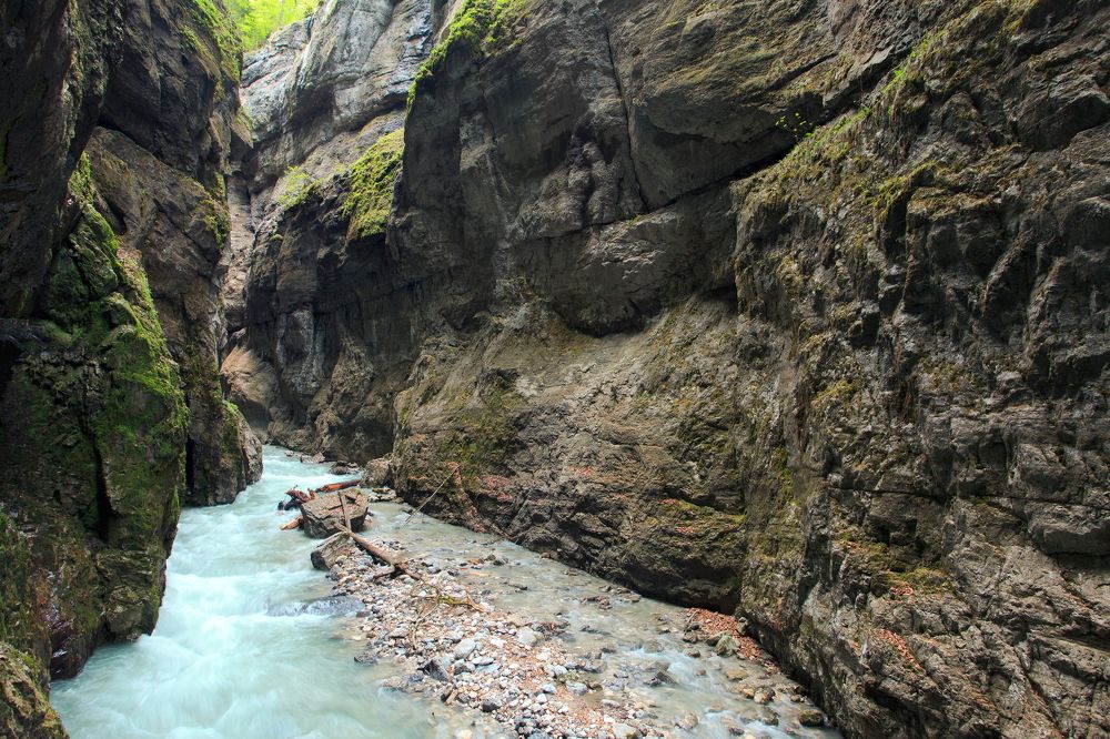 Ущелье Партнах. Южная Бавария