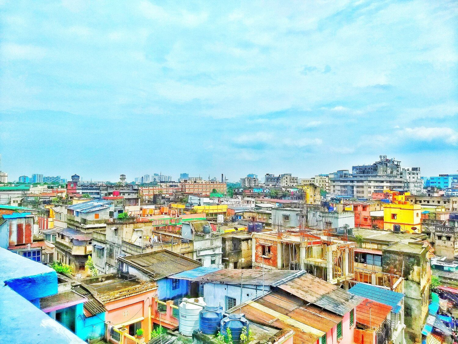 City of Joy from my rooftop