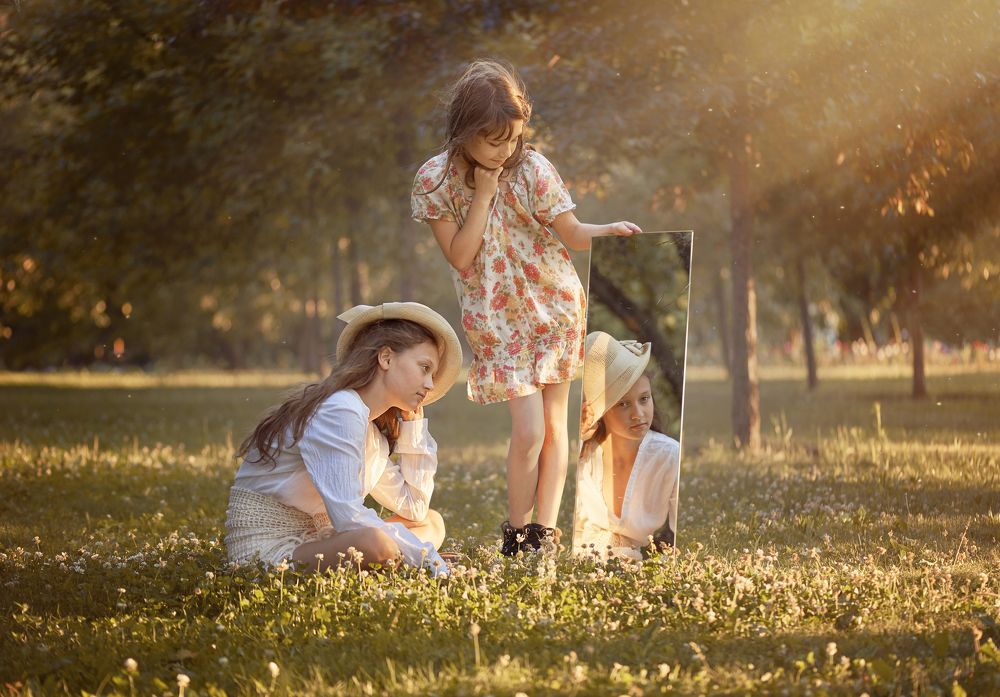 Ты ж красивая! Ну посмотри!