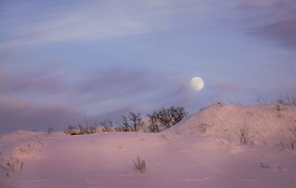 Ранняя луна