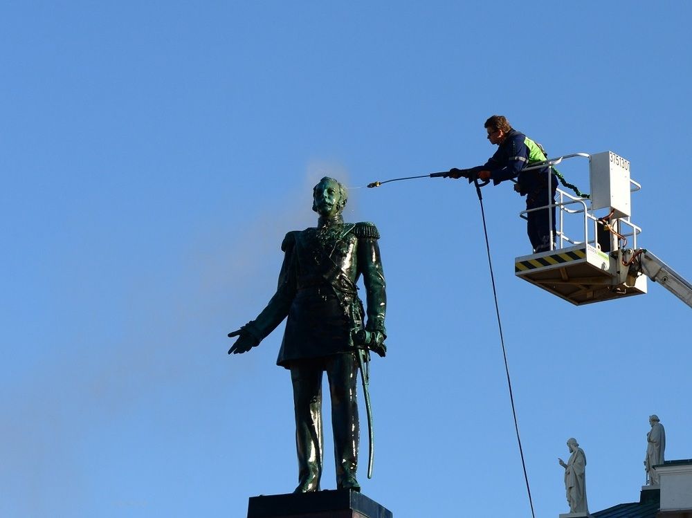 Головомойка для императора.