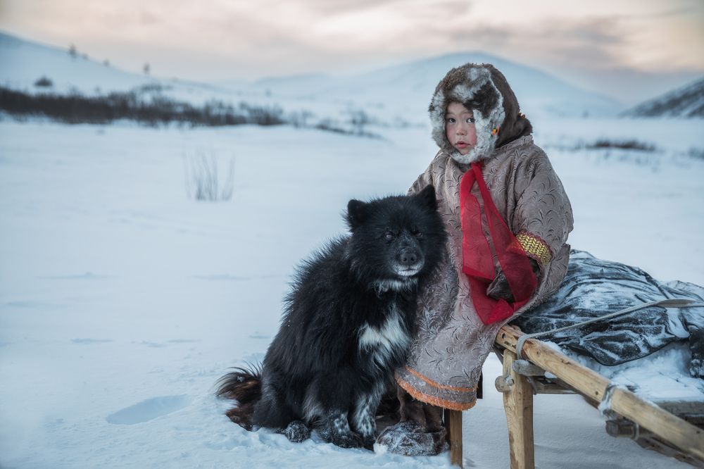 Reindeer herders nomads  Ulia