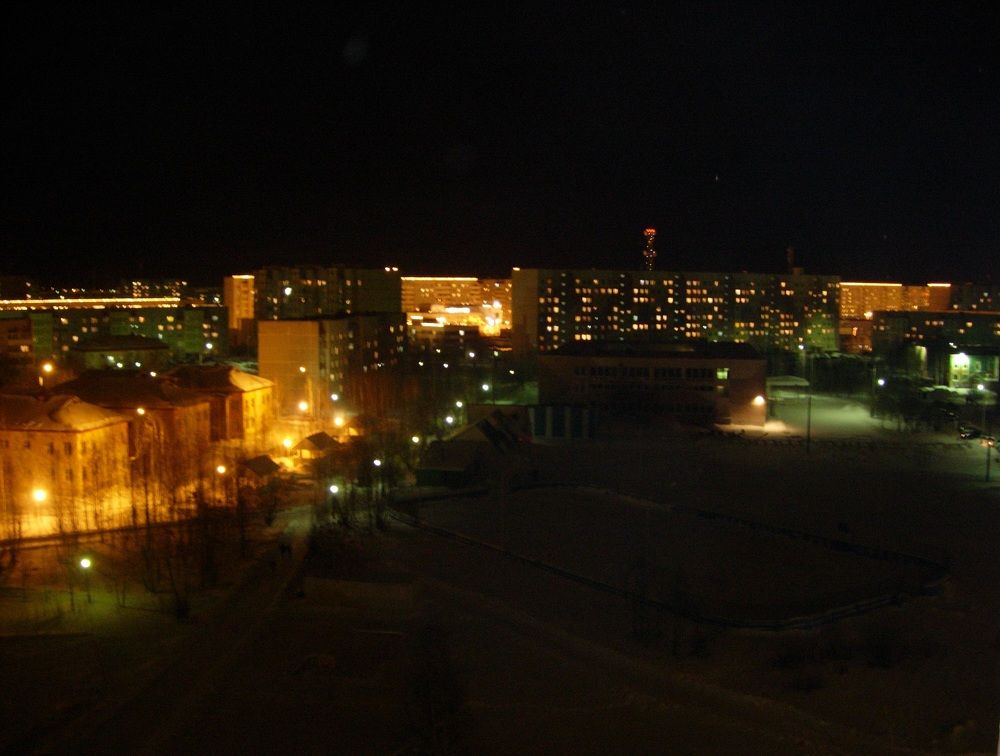 Город спит...