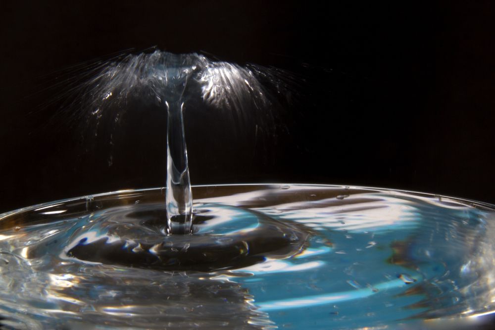 water drop splash