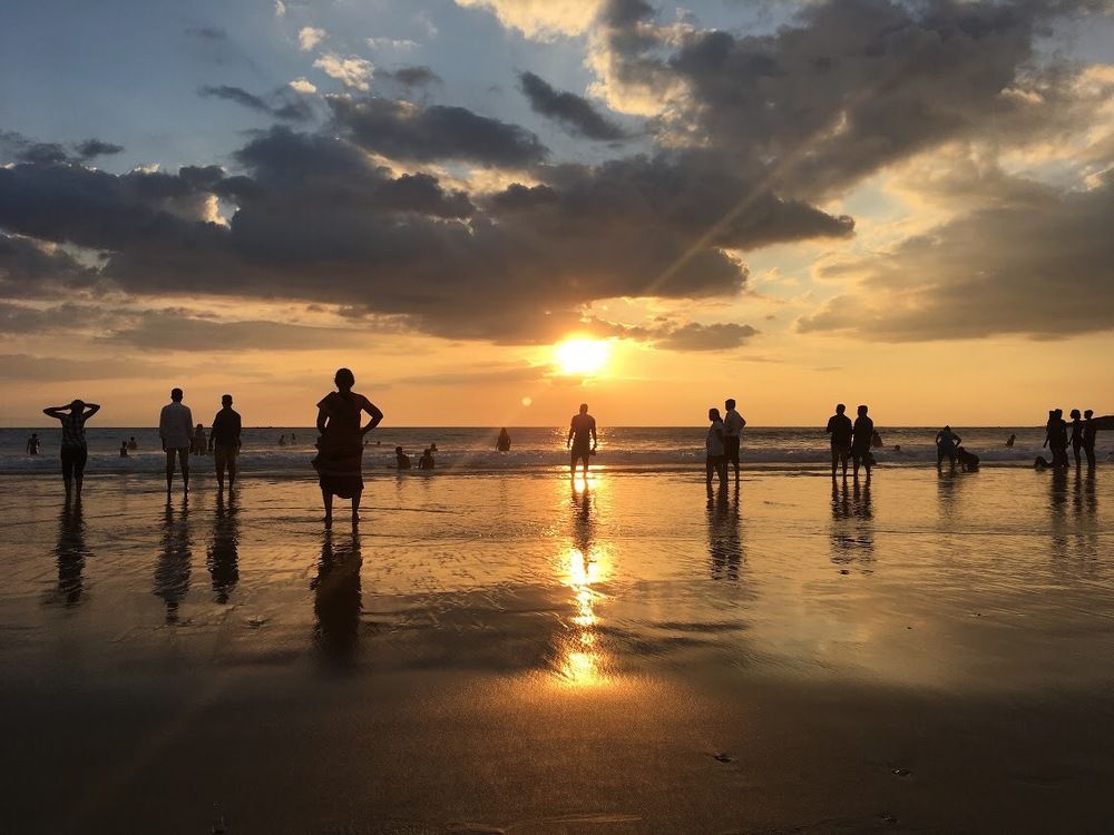 Sunset in Kovalam