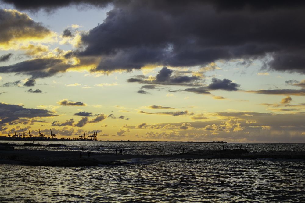 Fishing before the storm