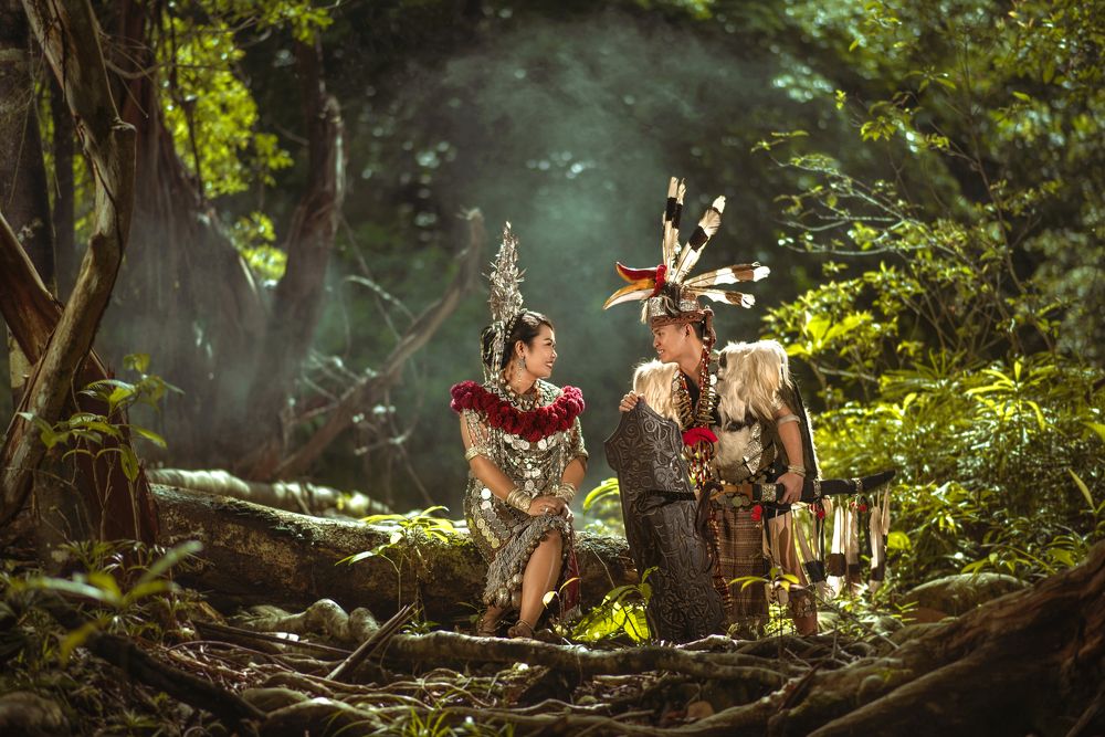 Iban People (Sea Dayaks)