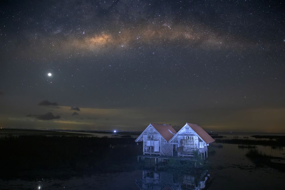 Calmness of the night