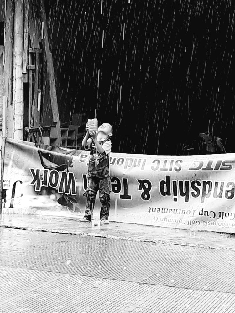 collect drinking water