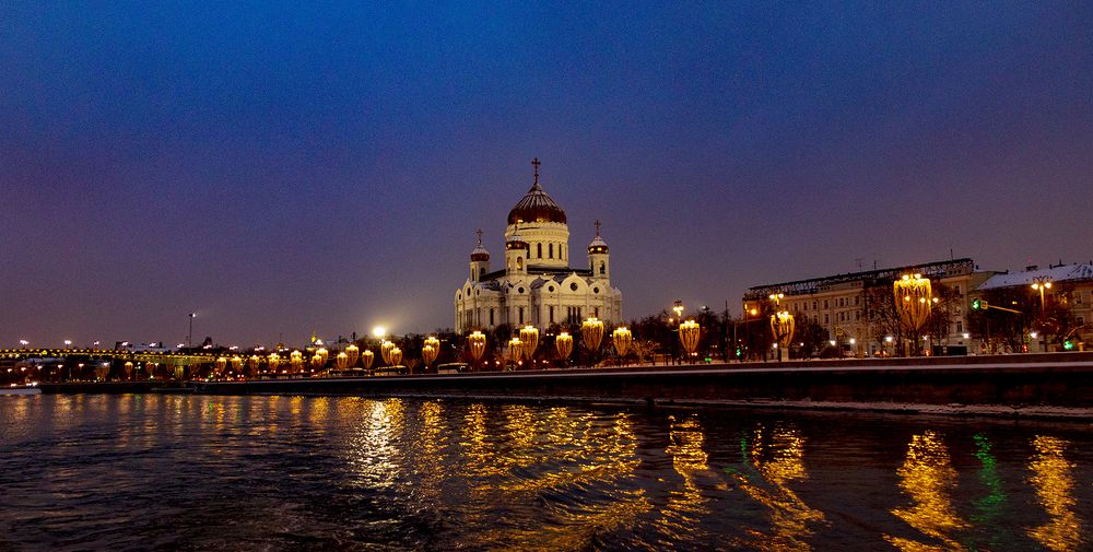 Москва ночная / Moscow Night
