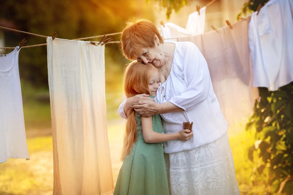 В гостях у бабушки