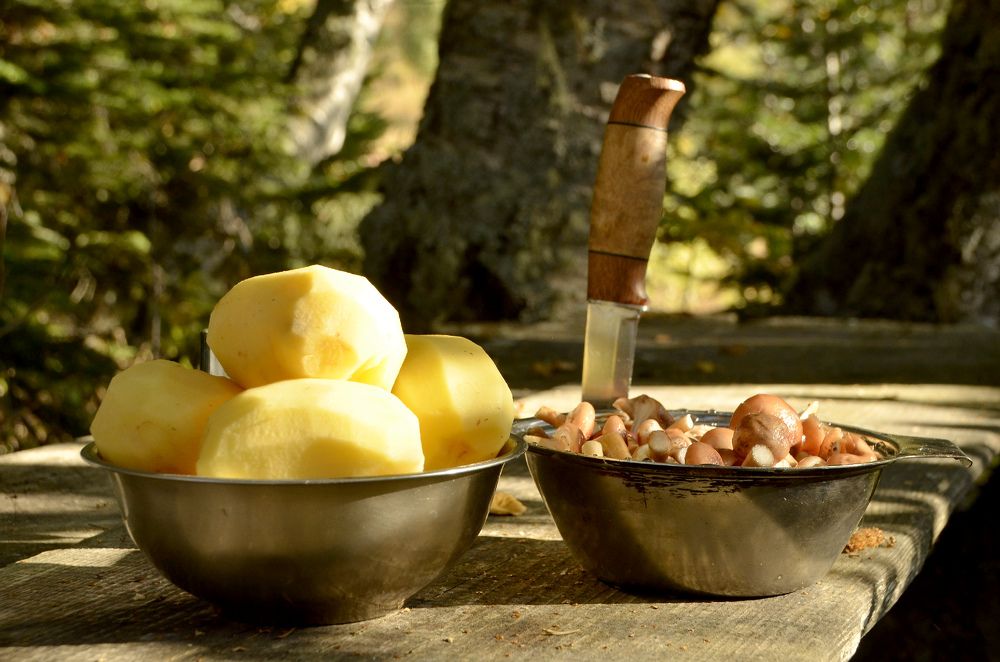 По-походному