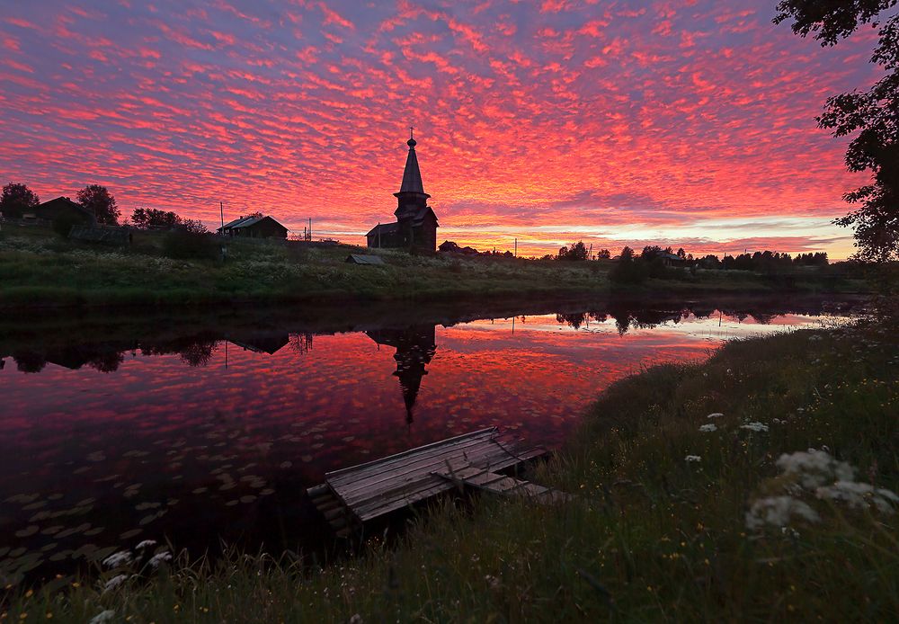 Тихий вечер в Самино