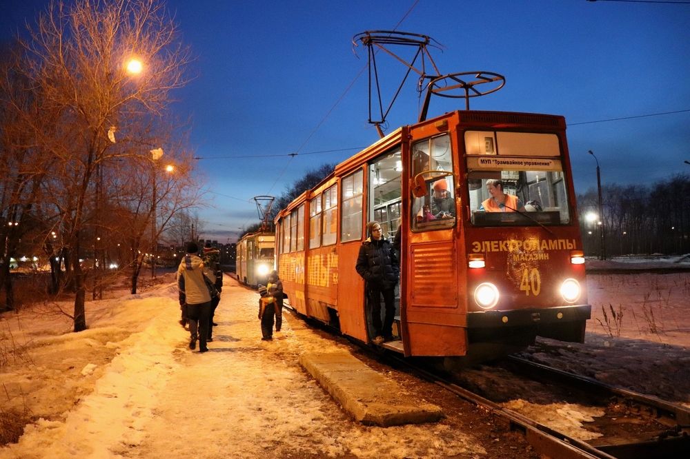 Последний трамвай.