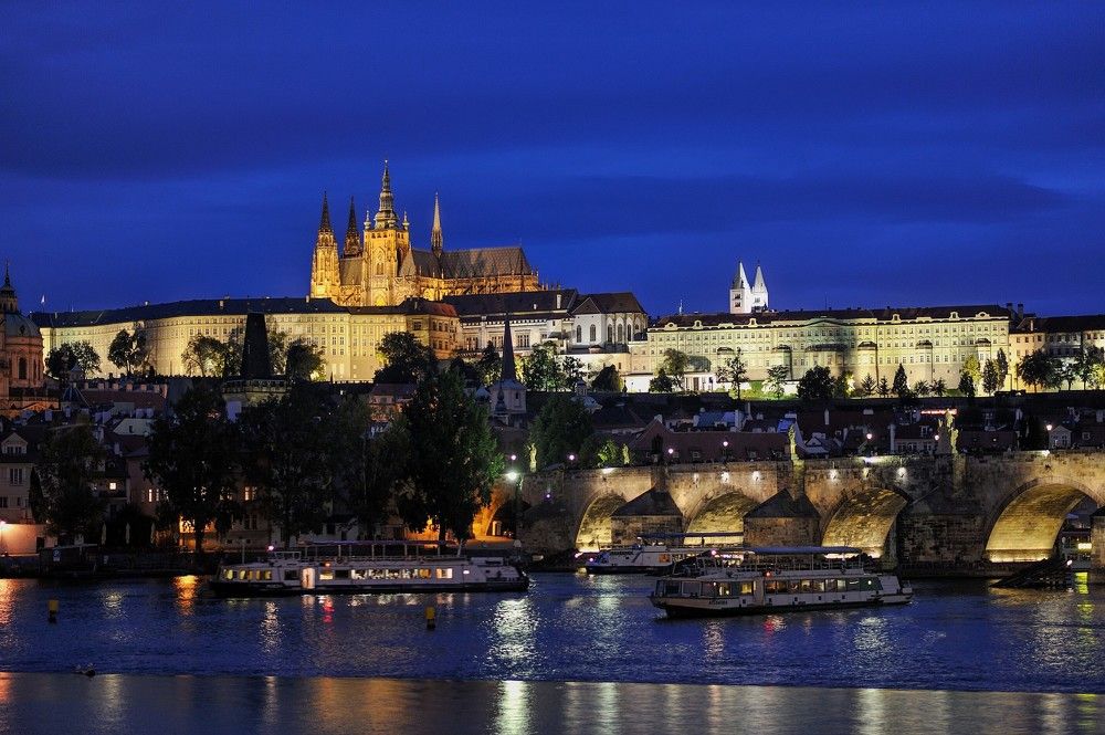 Prague Castle and Charles Bridge
