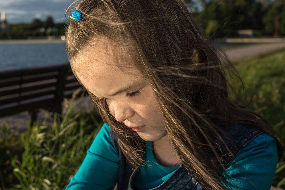 Autistic girl's inside