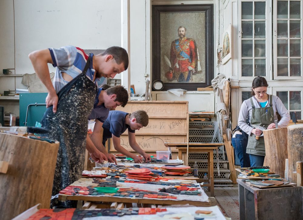 Мастера-мозаичисты