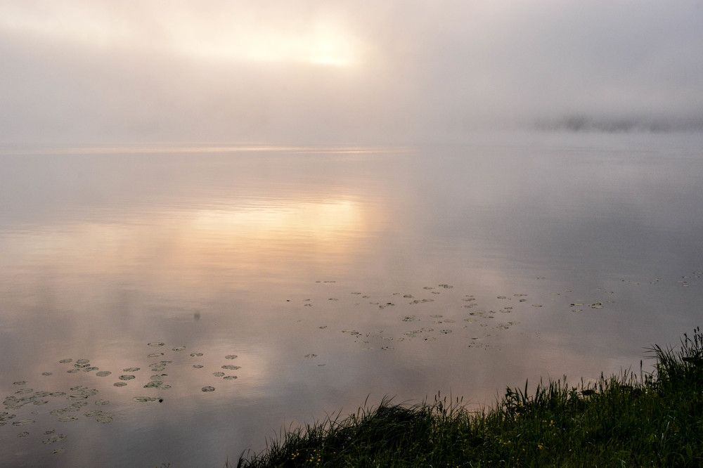 Волга. Утро