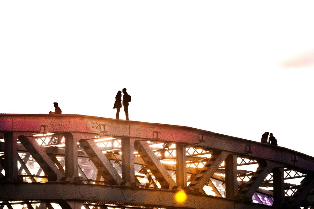 Любовь на Андреевском мосту.