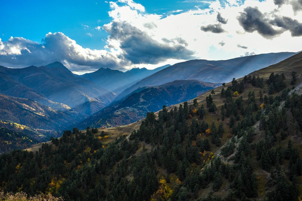 Высокогорье в Тушетии