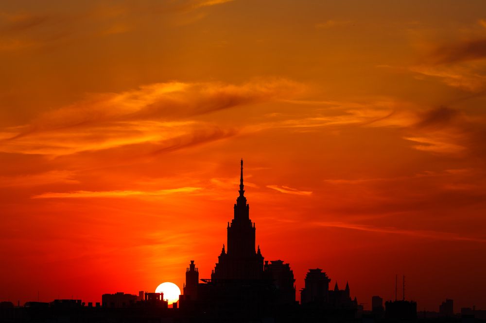 Багровые закаты