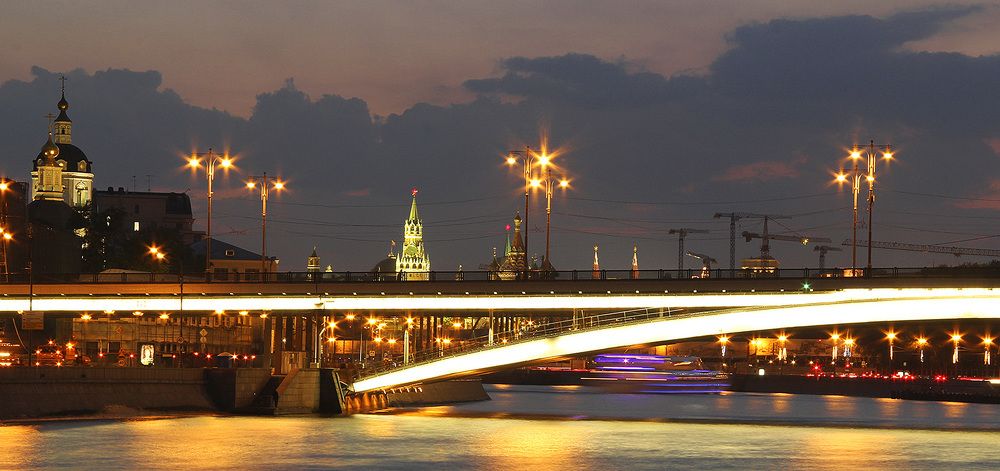 Moscow never sleeps