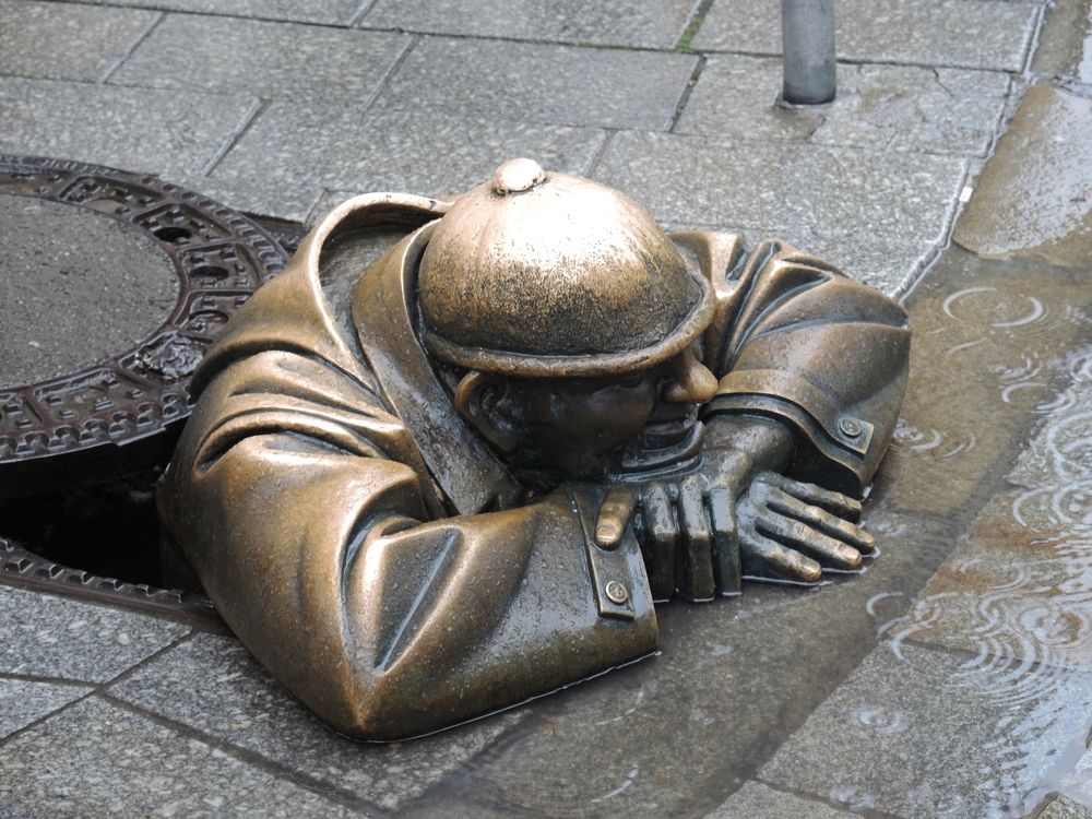 Water man (water everywhere)