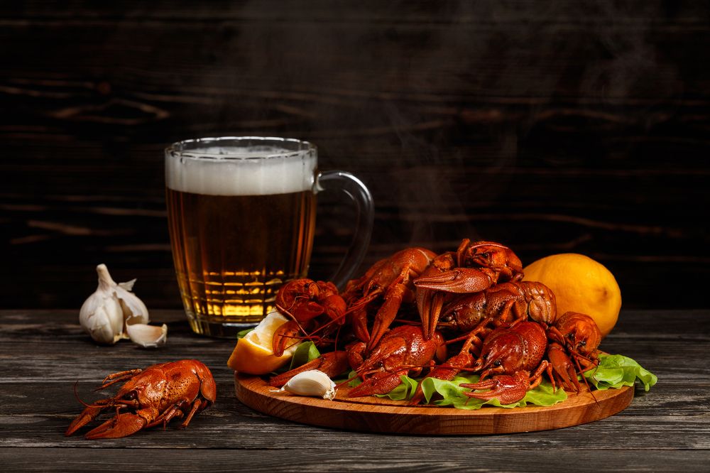 Пиво и раки