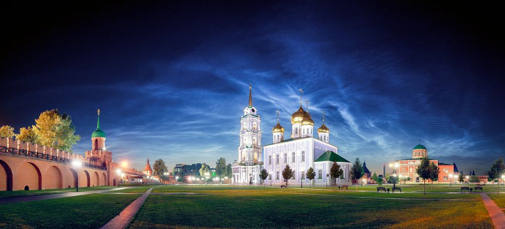 Серебристые облака в Туле