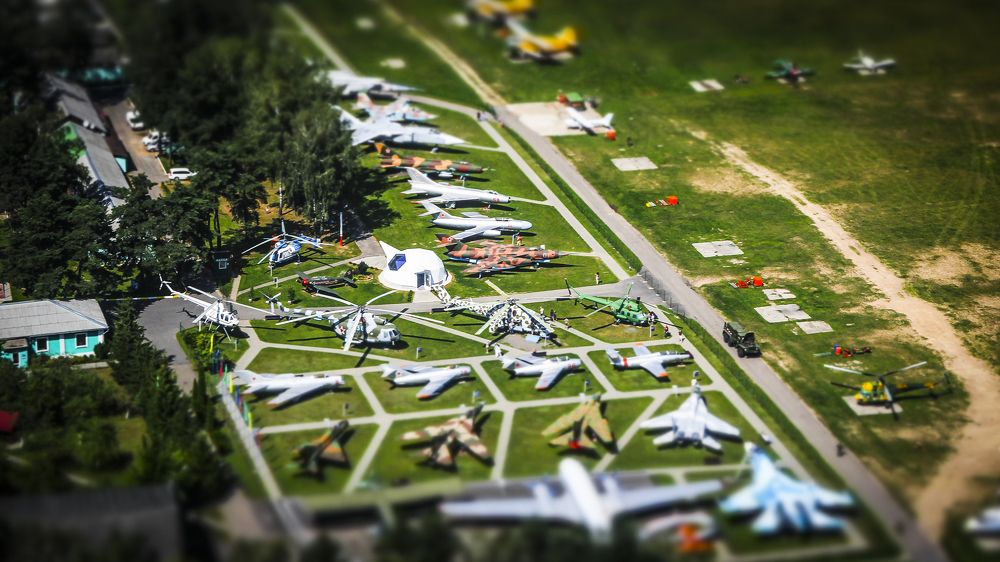 Минск Tilt-Shift