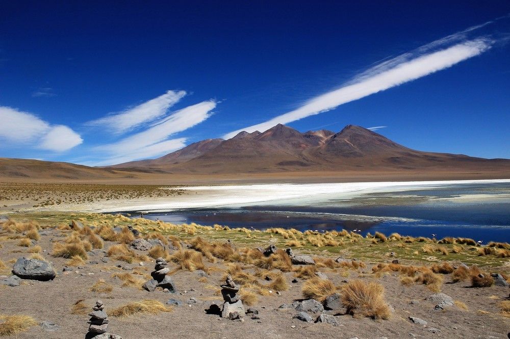 Лагуна в высокогорной части Чили