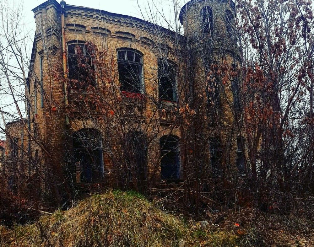 Заброшенная детская больница.