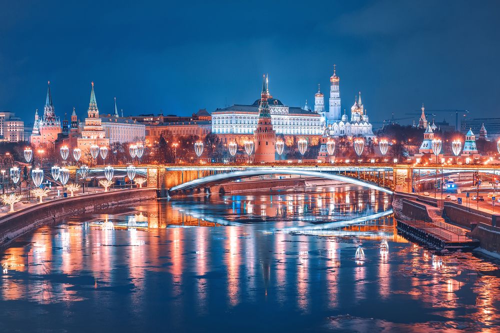 Новогодняя Москва