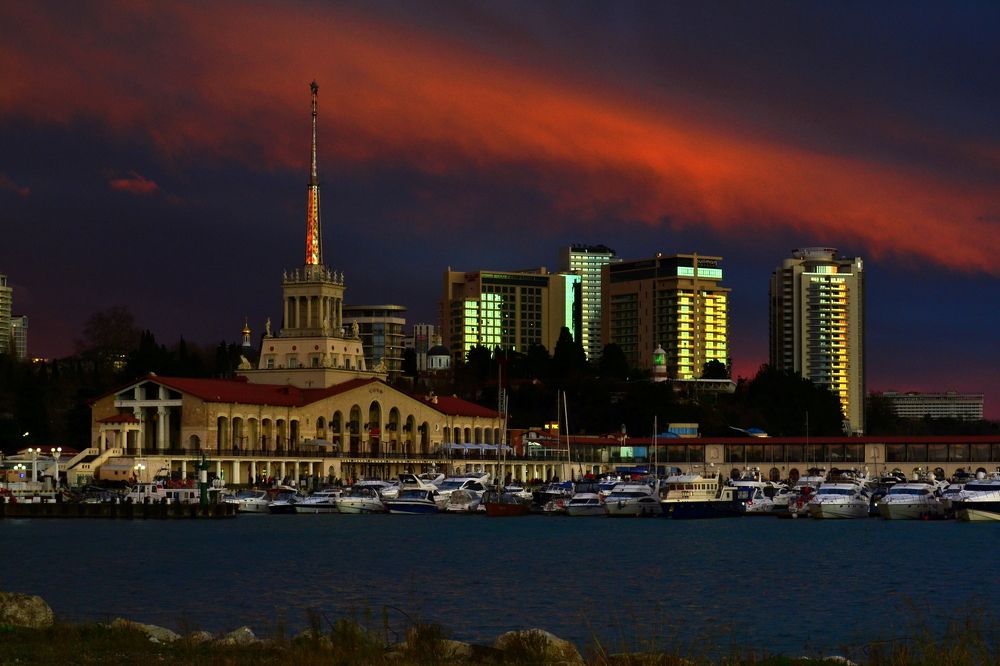 Морская гавань Сочи
