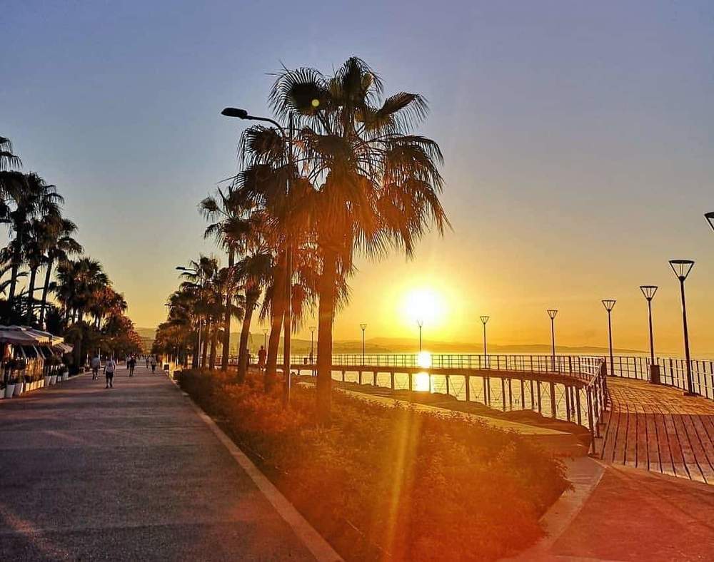 Molos sunrise limassol cyprus